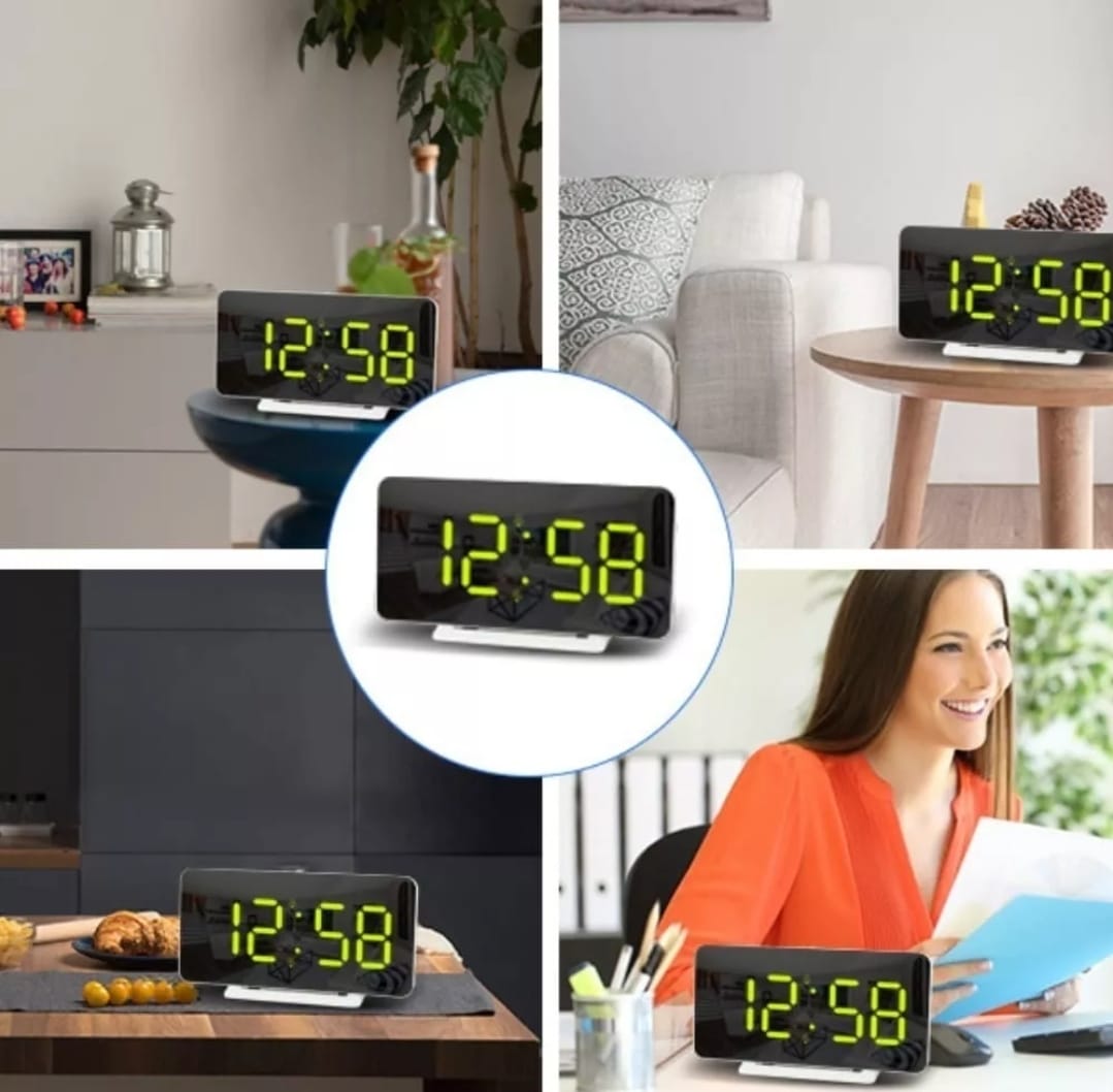 Miniatura 3 de Reloj Digital Curvo